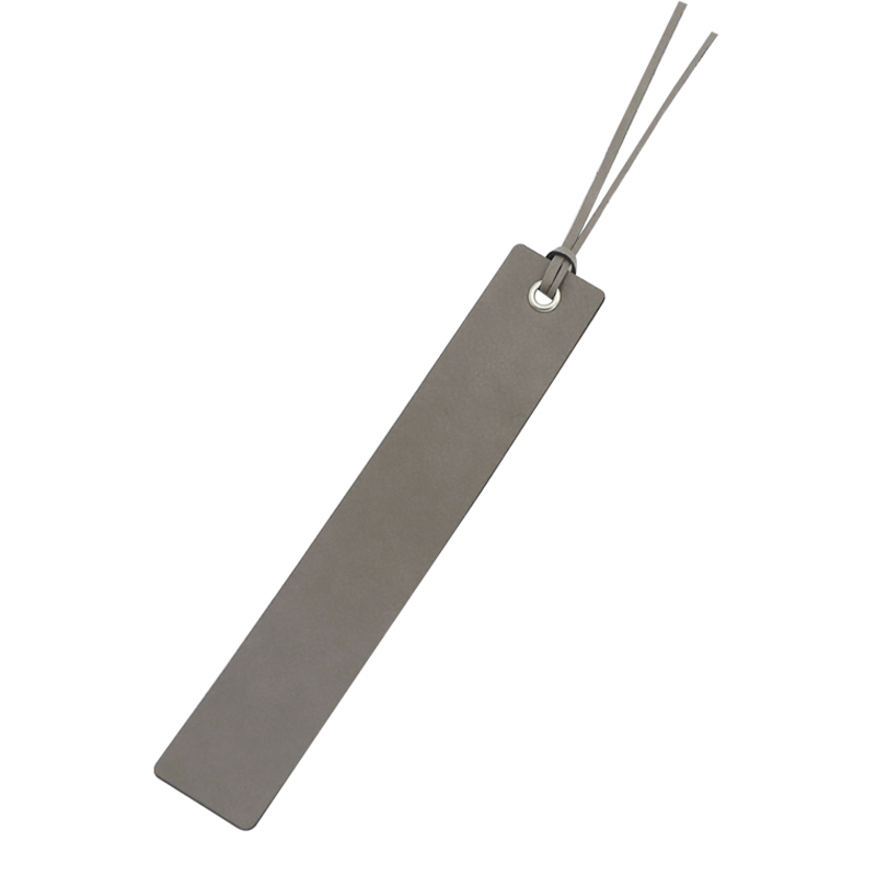 Laserable Leatherette Long Shape Bookmark