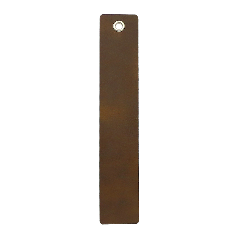 Laserable Leatherette Long Shape Bookmark