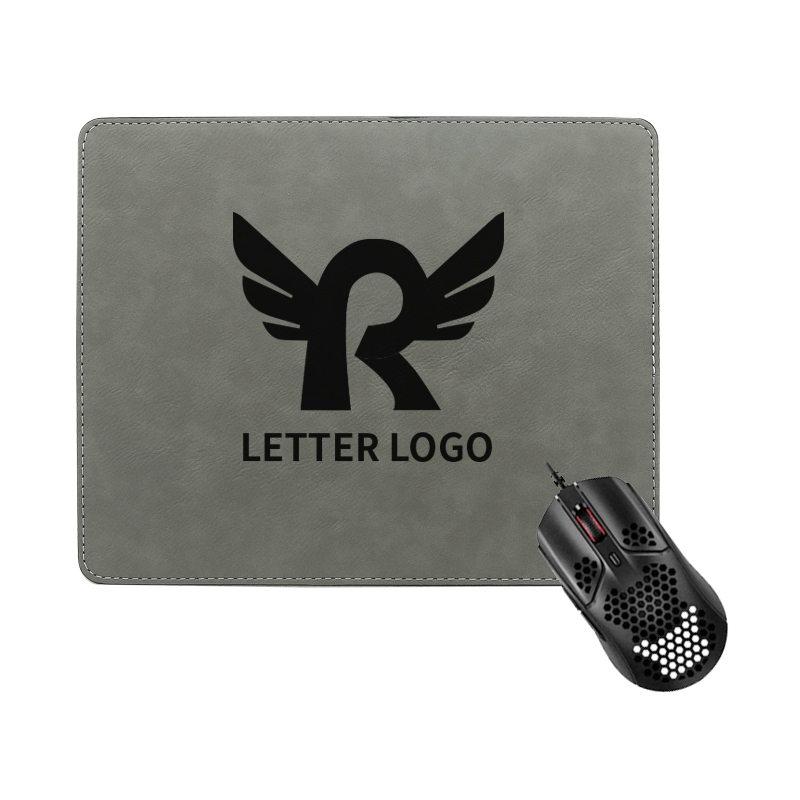 Laserable Leatherette Rectangle Mouse Pad 25*20cm