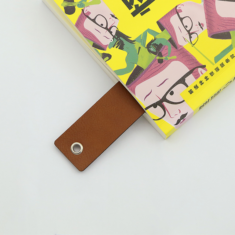 Laserable Leatherette Long Shape Bookmark