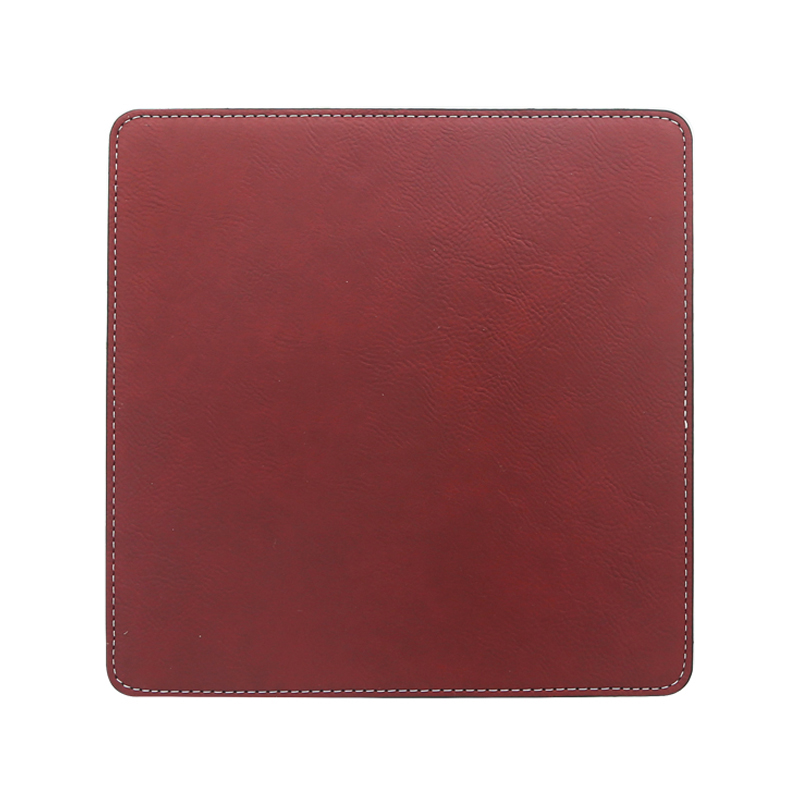 Laserable Leatherette Square Mouse Pad 20*20cm