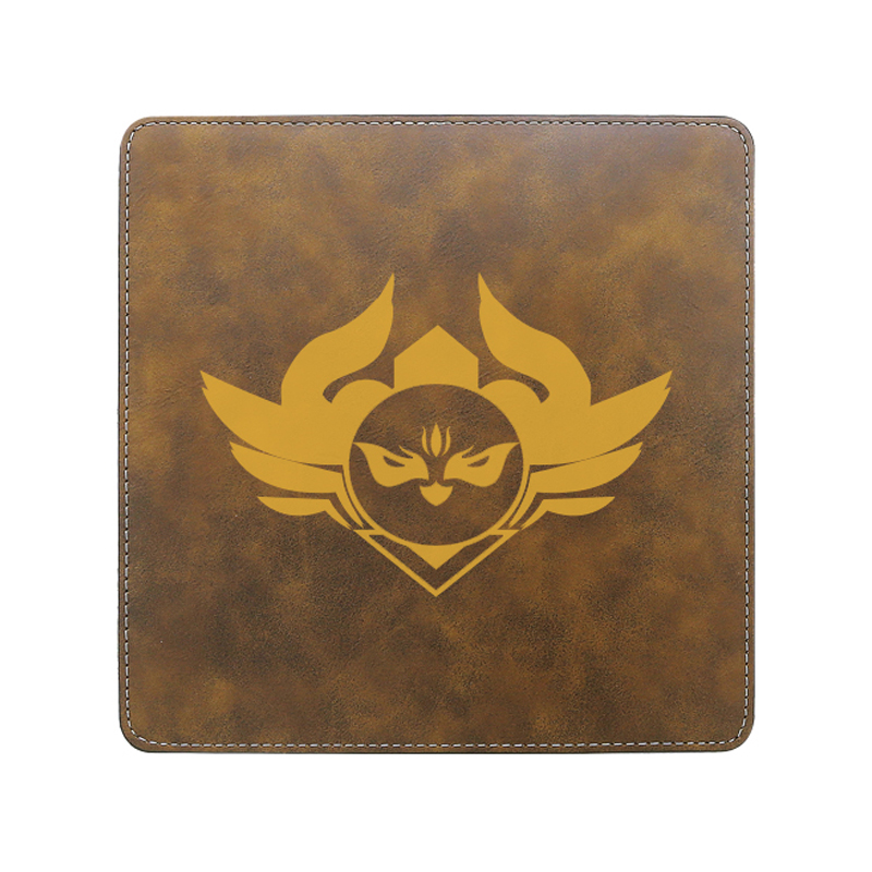 Laserable Leatherette Square Mouse Pad 20*20cm