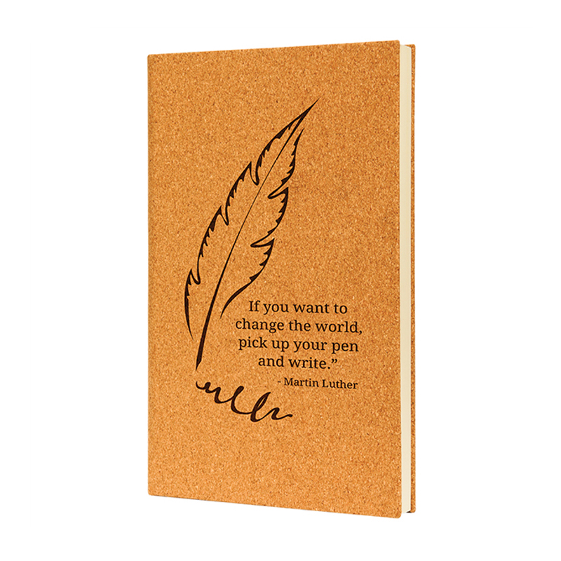 4 1/7' x 5 1/2' Leatherette Journal