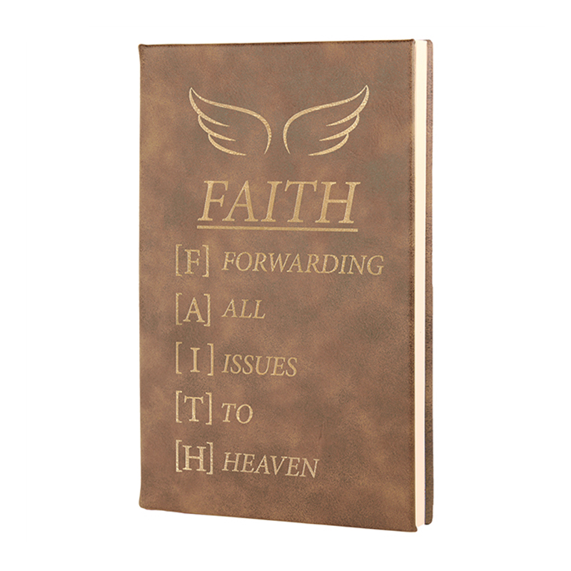 8 1/4' x 11 1/2' Leatherette Journal