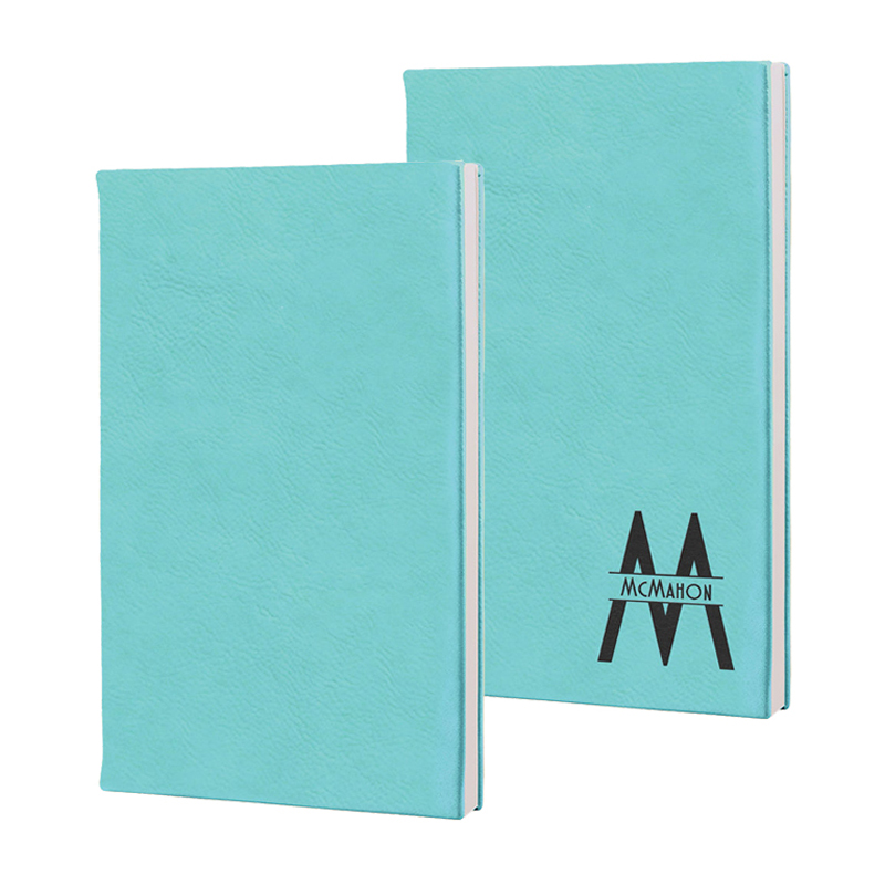 4 1/7' x 5 1/2' Leatherette Journal