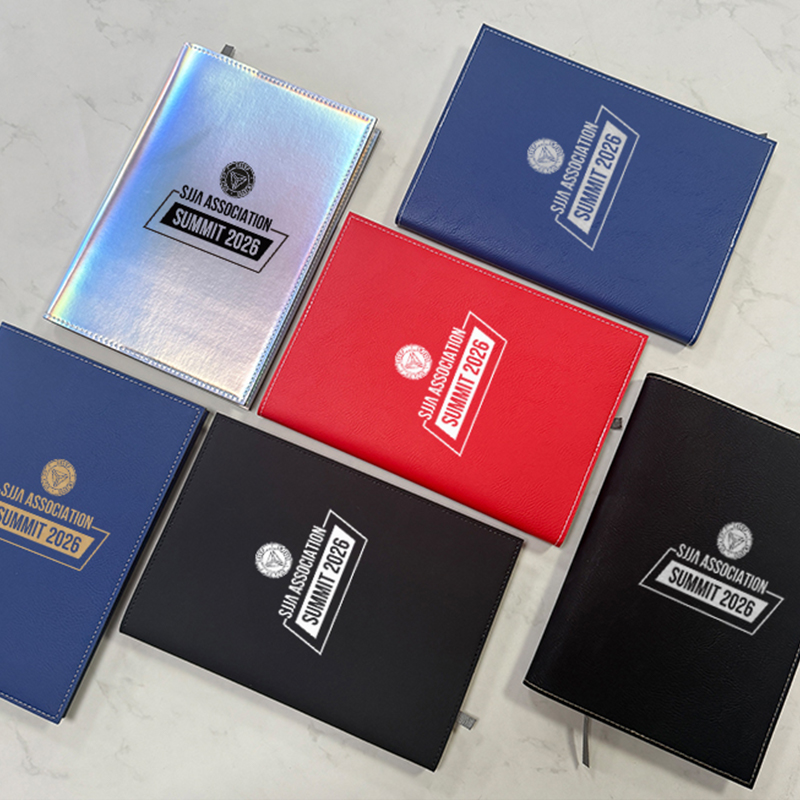 Laserable Leatherette Changeable Notebook