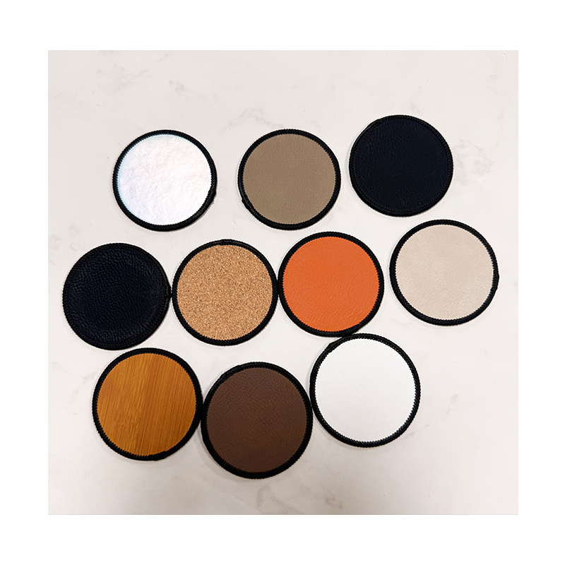 3' x 2' Rectangle Laserable Leatherette Merrow Patch na may Malagkit 3' x 2' Rectangle Laserable Leatherette Merrow Patch na may Malagkit