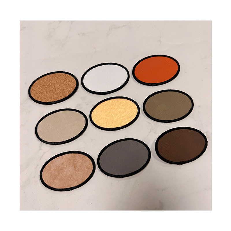 3' x 2' Rectangle Laserable Leatherette Merrow Patch na may Malagkit 3' x 2' Rectangle Laserable Leatherette Merrow Patch na may Malagkit