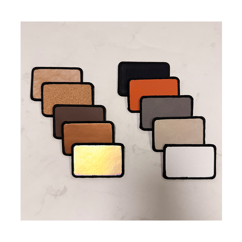 3' x 2' Rectangle Laserable Leatherette Merrow Patch na may Malagkit 3' x 2' Rectangle Laserable Leatherette Merrow Patch na may Malagkit
