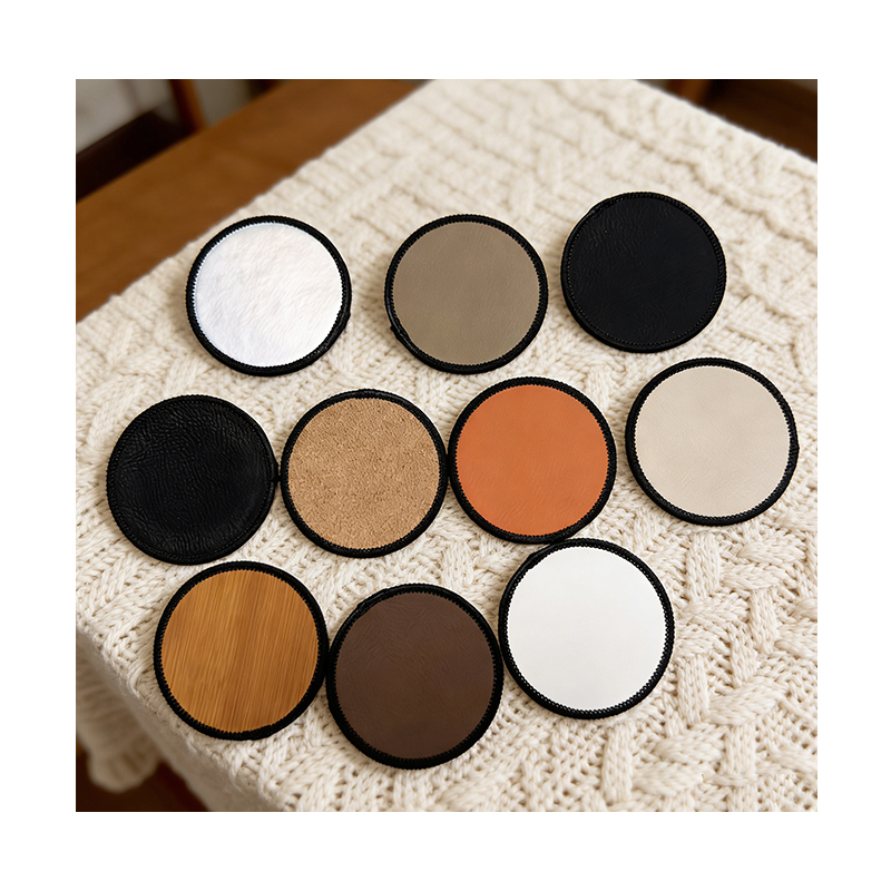 3' x 2' Rectangle Laserable Leatherette Merrow Patch na may Malagkit 3' x 2' Rectangle Laserable Leatherette Merrow Patch na may Malagkit