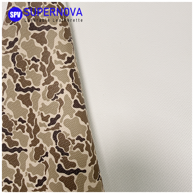 Canvas Pro White laserable leatherette sheets na may pandikit/walang pandikit