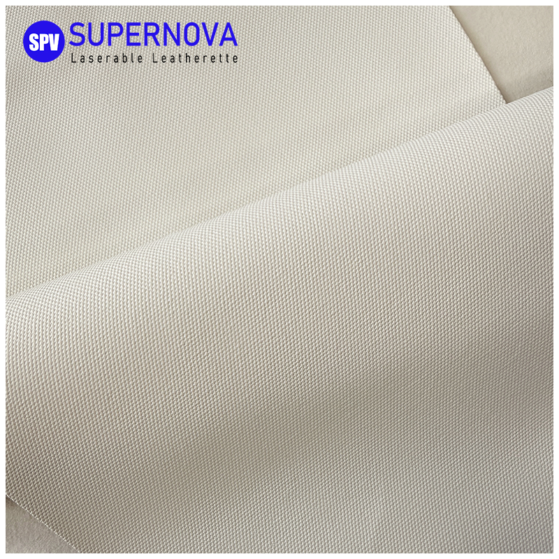 Canvas Pro White laserable leatherette sheets na may pandikit/walang pandikit