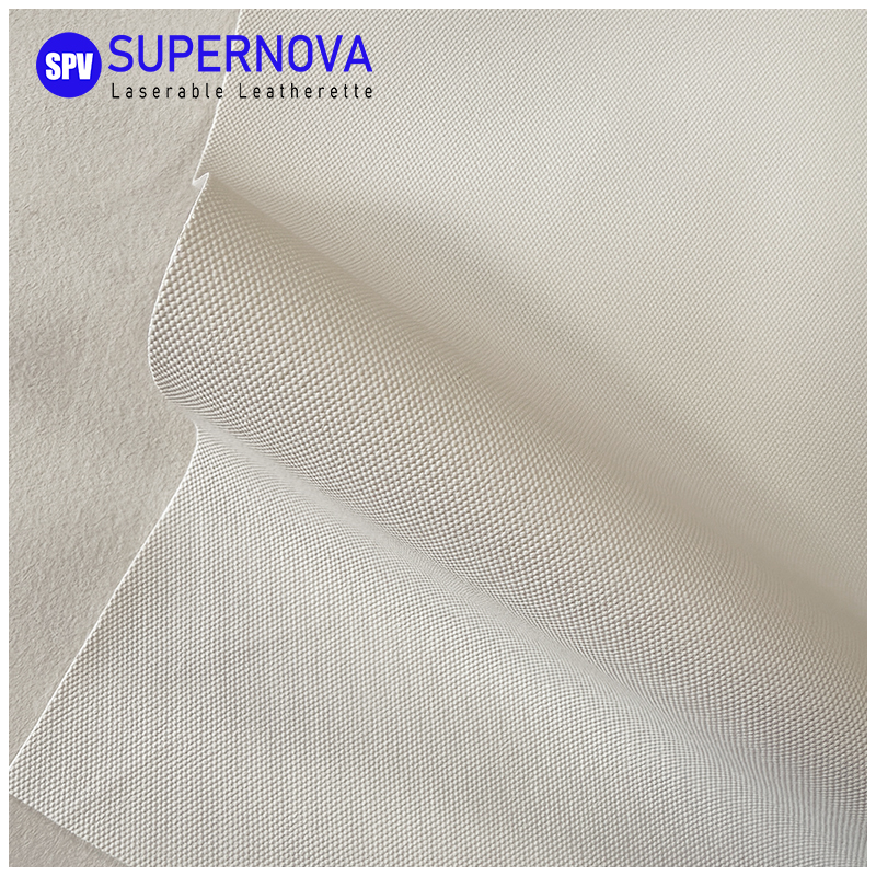 Canvas Pro White laserable leatherette sheets na may pandikit/walang pandikit