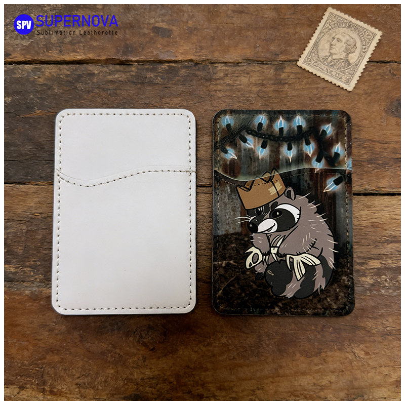 Sublimation Leatherette Phone Card Holder na may Magnet Sublimation Leatherette Phone Card Holder na may Magnet