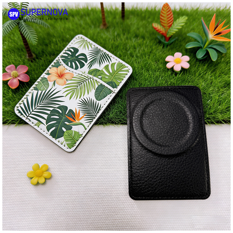 Sublimation Leatherette Phone Card Holder na may Magnet Sublimation Leatherette Phone Card Holder na may Magnet