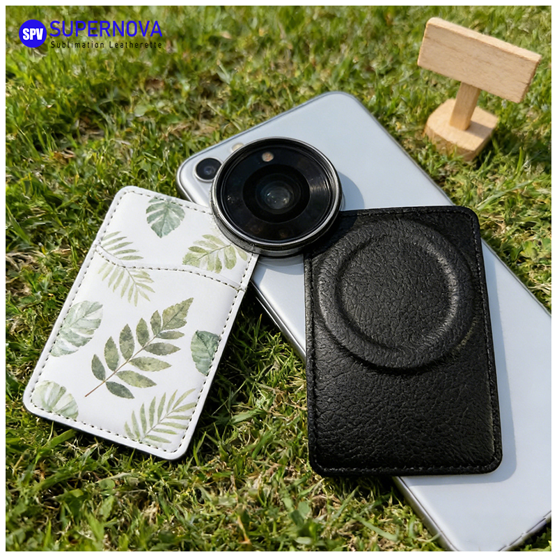 Sublimation Leatherette Phone Card Holder na may Magnet Sublimation Leatherette Phone Card Holder na may Magnet