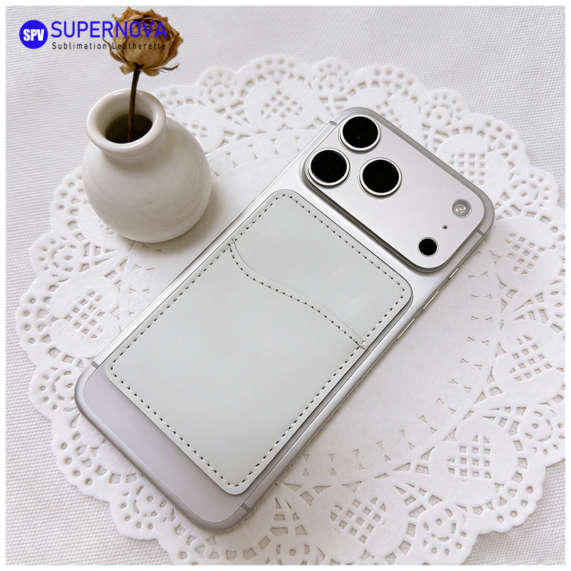 Sublimation Leatherette Phone Card Holder na may Magnet Sublimation Leatherette Phone Card Holder na may Magnet