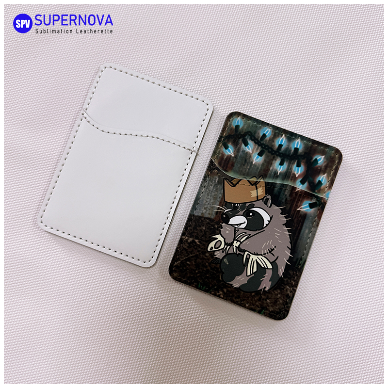 Sublimation Leatherette Phone Card Holder na may Magnet Sublimation Leatherette Phone Card Holder na may Magnet