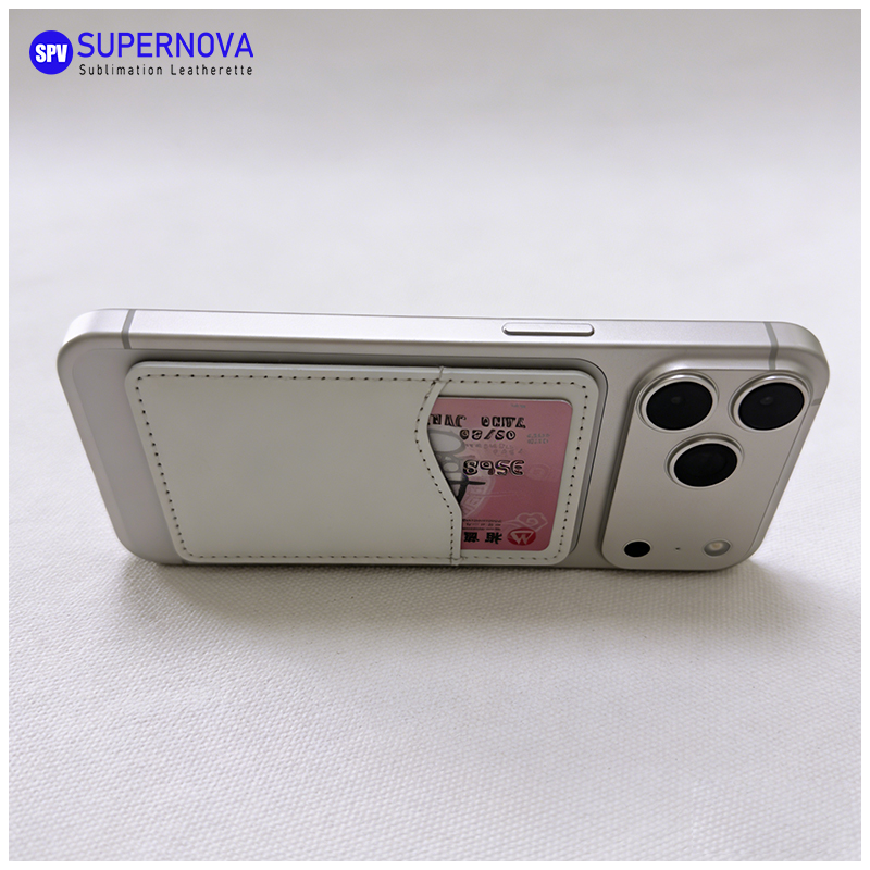 Sublimation Leatherette Phone Card Holder na may Magnet Sublimation Leatherette Phone Card Holder na may Magnet