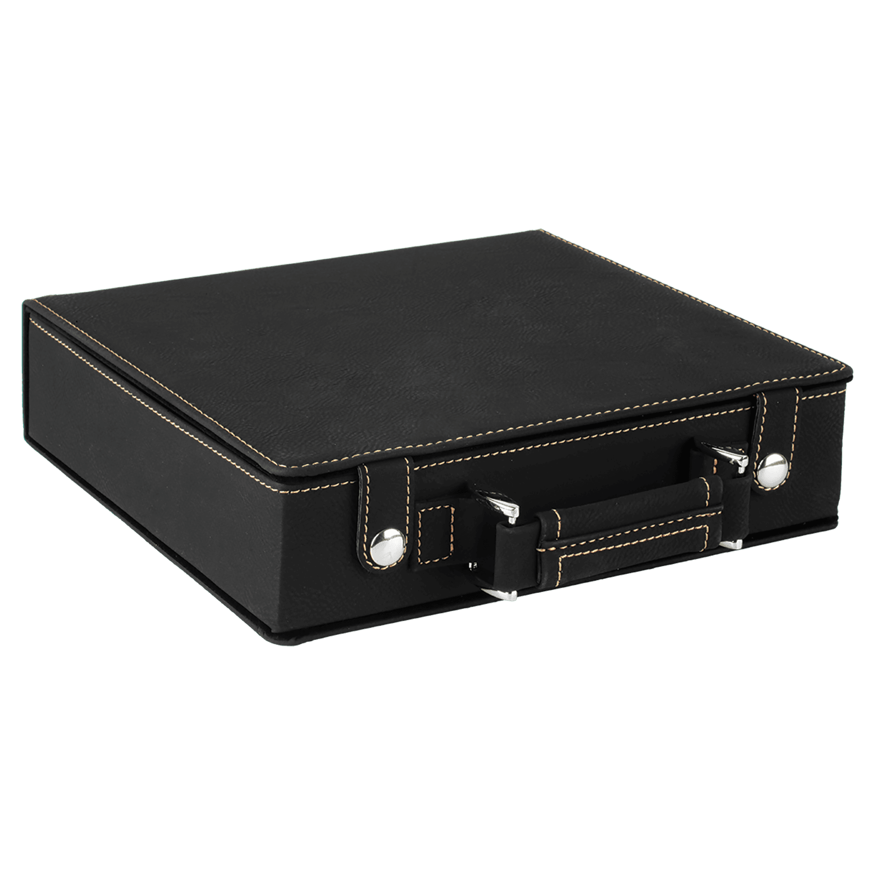 Laserable Leatherette Poker, Card at Dice Sets
