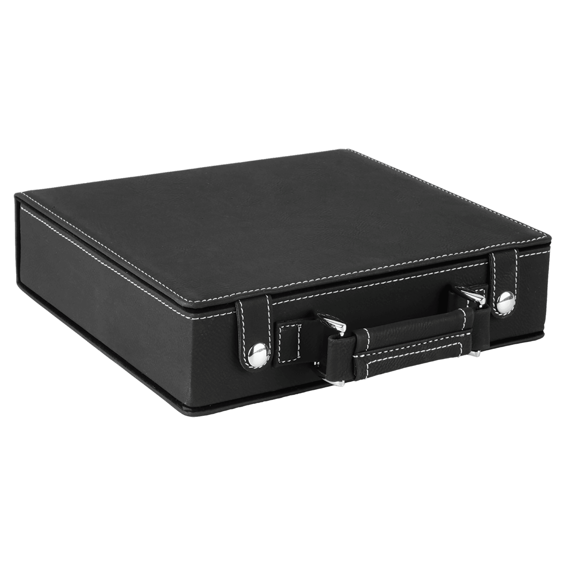 Laserable Leatherette Poker, Card at Dice Sets