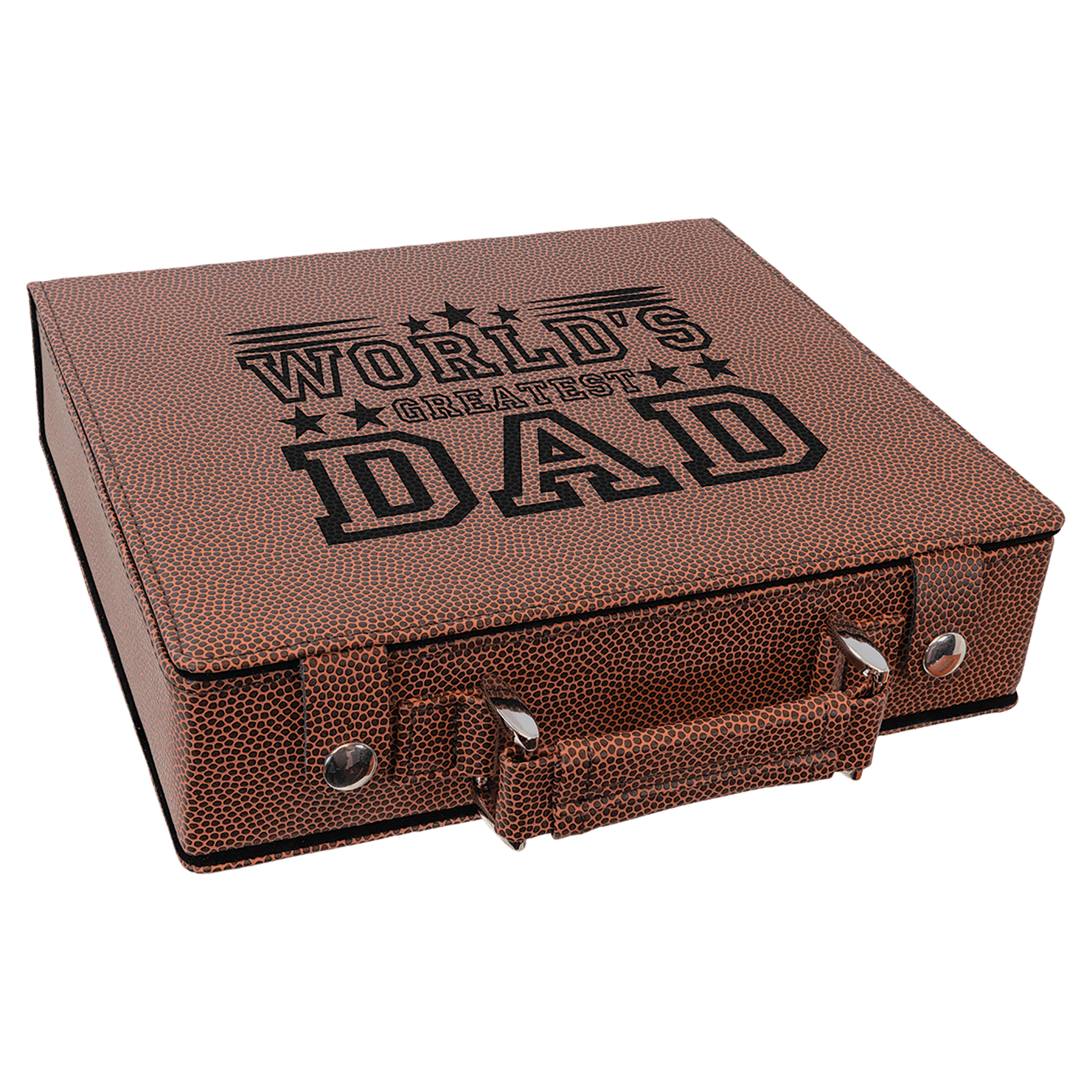 Laserable Leatherette Poker, Card at Dice Sets