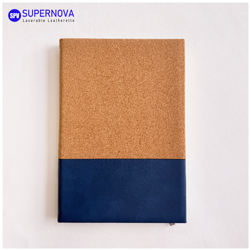 Split Laserable Leatherette at Canvas Notebook
