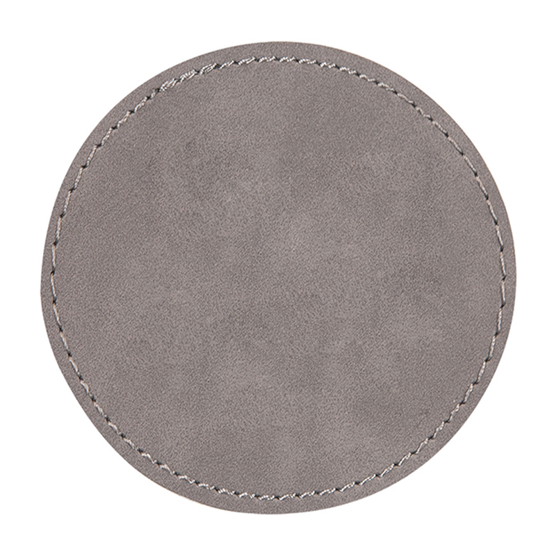 3' Round Leatherette Patches