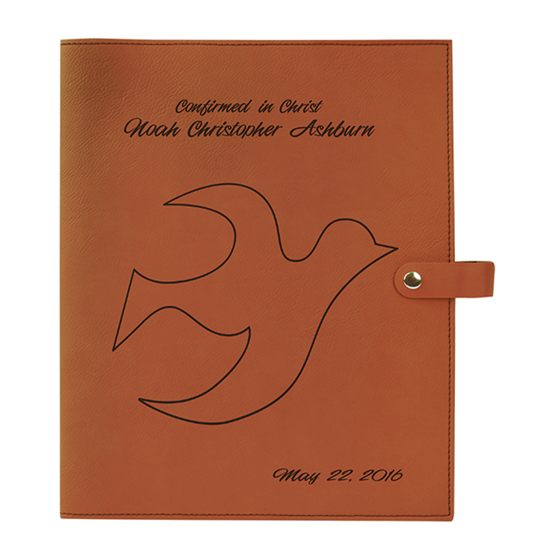Leatherette Book Cover na may Snap Closure Leatherette Book Cover na may Snap Closure
