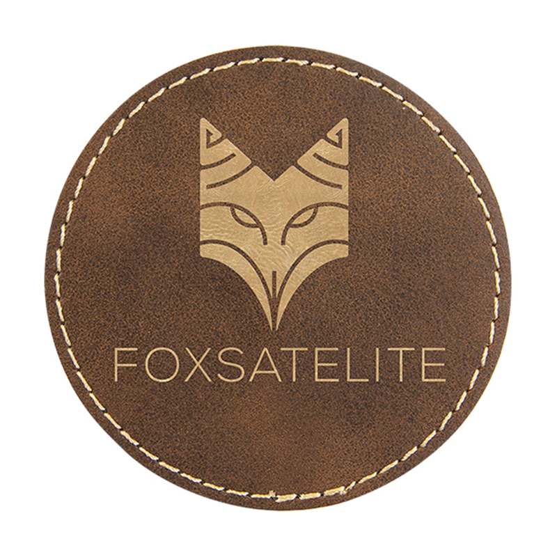 Round Leatherette Coaster