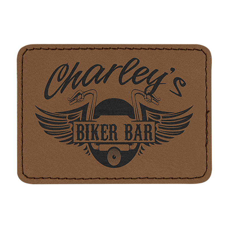 3' x 2' Rectangle Leatherette Patch