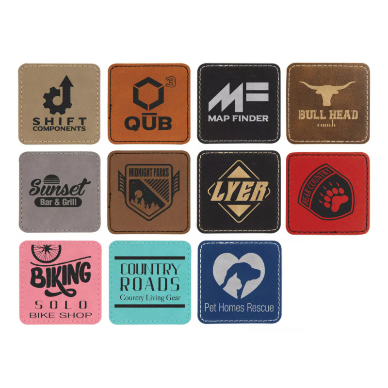 3' x 2' Square Leatherette Patch