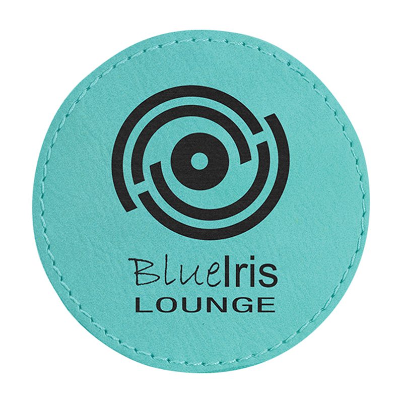 Round Leatherette Coaster