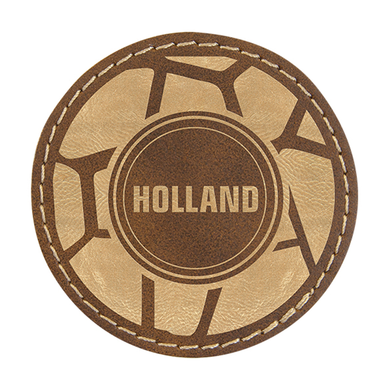 Round Leatherette Coaster