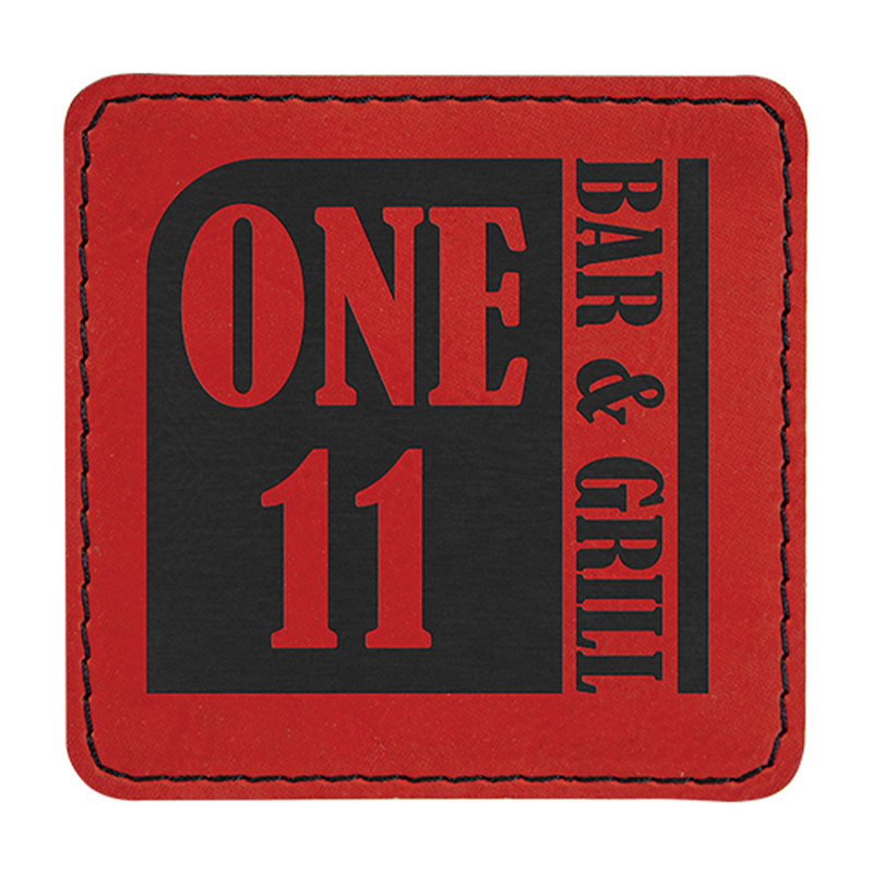 3' x 2' Square Leatherette Patch