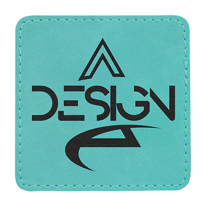 3 1/2' x 2 1/2' Square Leatherette Patch 3 1/2' x 2 1/2' Square Leatherette Patch