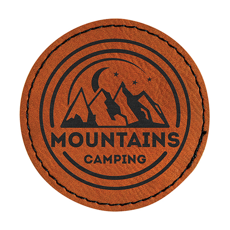 Round Leatherette Coaster