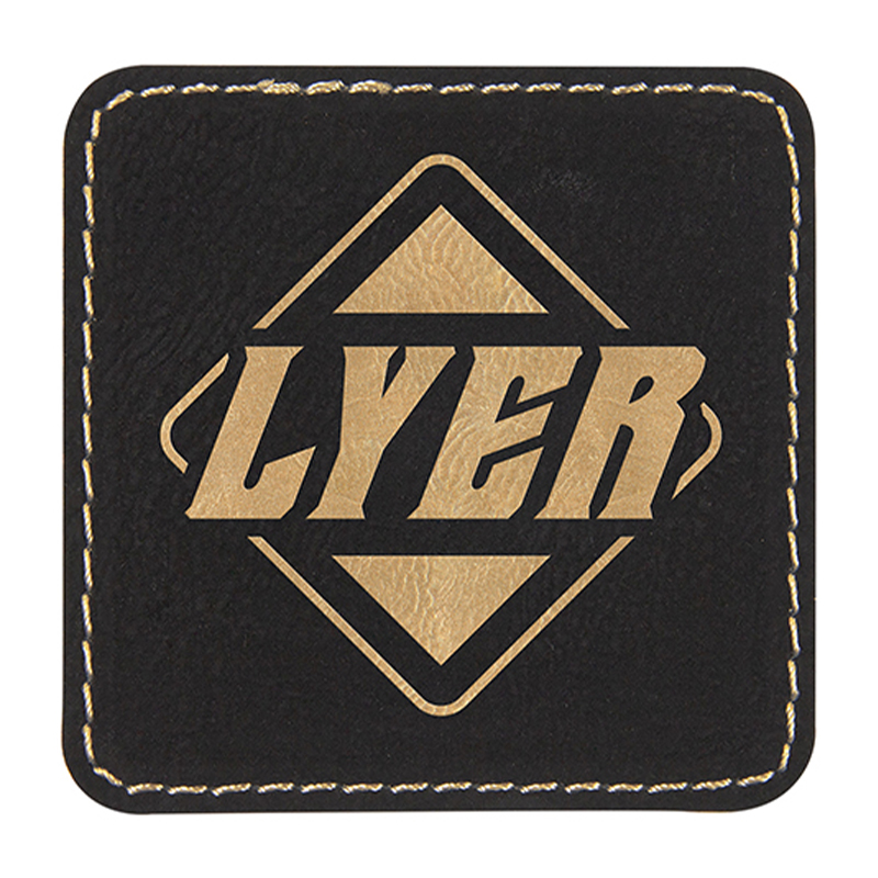 3' x 2' Square Leatherette Patch