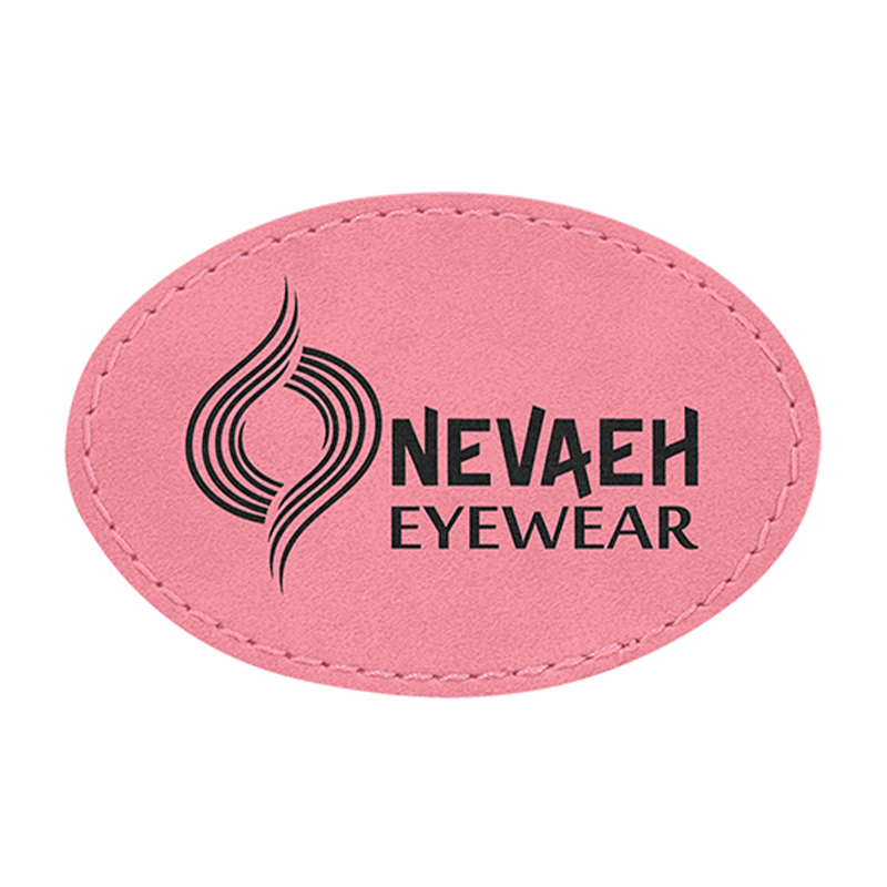 3' x 2' Oval Leatherette Patch