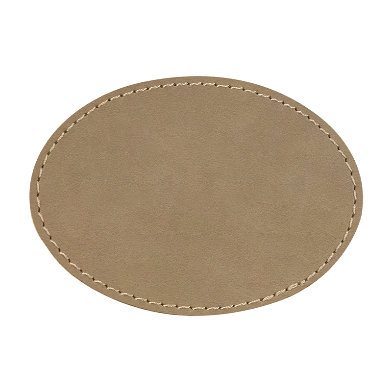 3 1/2' x 2 1/2' Oval Leatherette Patch 3 1/2' x 2 1/2' Oval Leatherette Patch