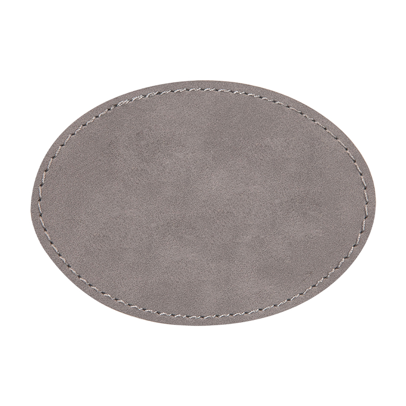 3 1/2' x 2 1/2' Oval Leatherette Patch 3 1/2' x 2 1/2' Oval Leatherette Patch