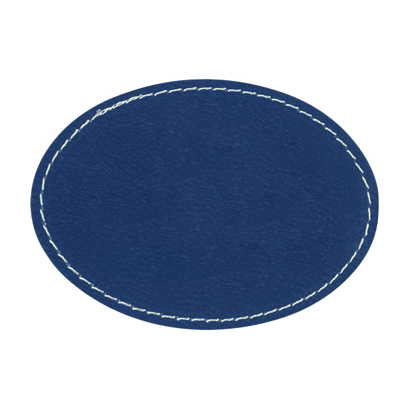 3' x 2' Oval Leatherette Patch