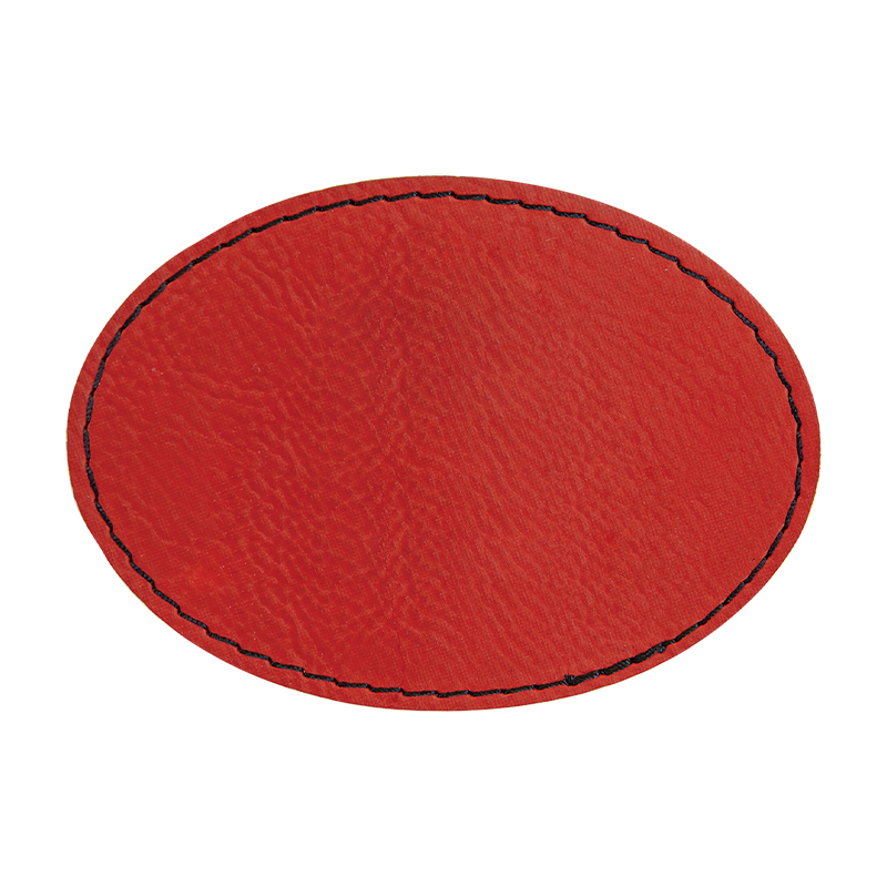 3 1/2' x 2 1/2' Oval Leatherette Patch 3 1/2' x 2 1/2' Oval Leatherette Patch