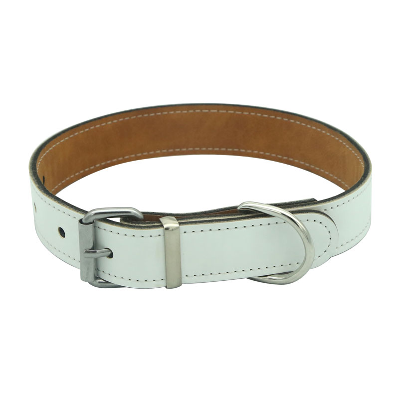 Sublimation Leatherette Dog Collar - S