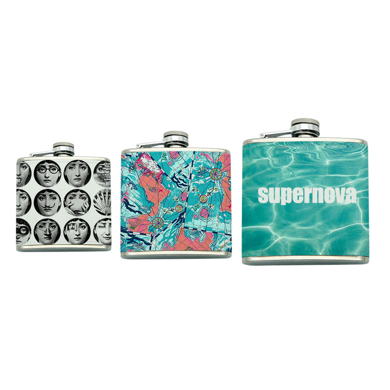 8 oz. Sublimation Leatherette Stainless Steel Flask 8 oz. Sublimation Leatherette Stainless Steel Flask