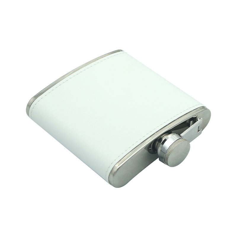 8 oz. Sublimation Leatherette Stainless Steel Flask 8 oz. Sublimation Leatherette Stainless Steel Flask