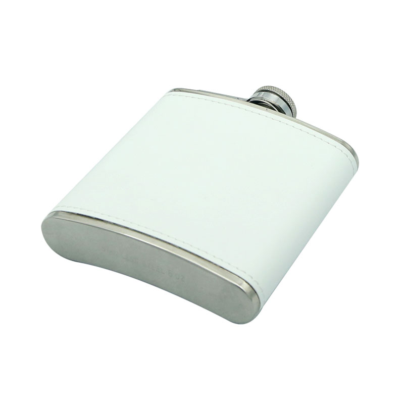 8 oz. Sublimation Leatherette Stainless Steel Flask 8 oz. Sublimation Leatherette Stainless Steel Flask