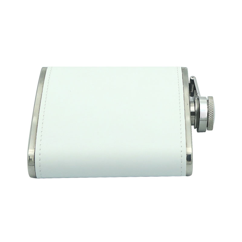 6 oz. Sublimation Leatherette Stainless Steel Flask 6 oz. Sublimation Leatherette Stainless Steel Flask