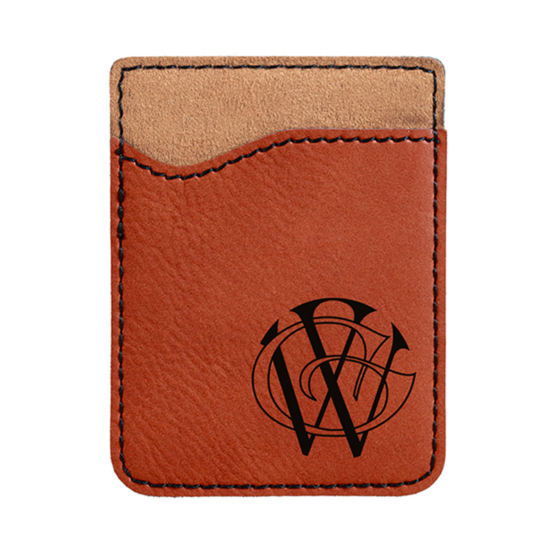 Laserable Leatherette Cell Phone Wallets