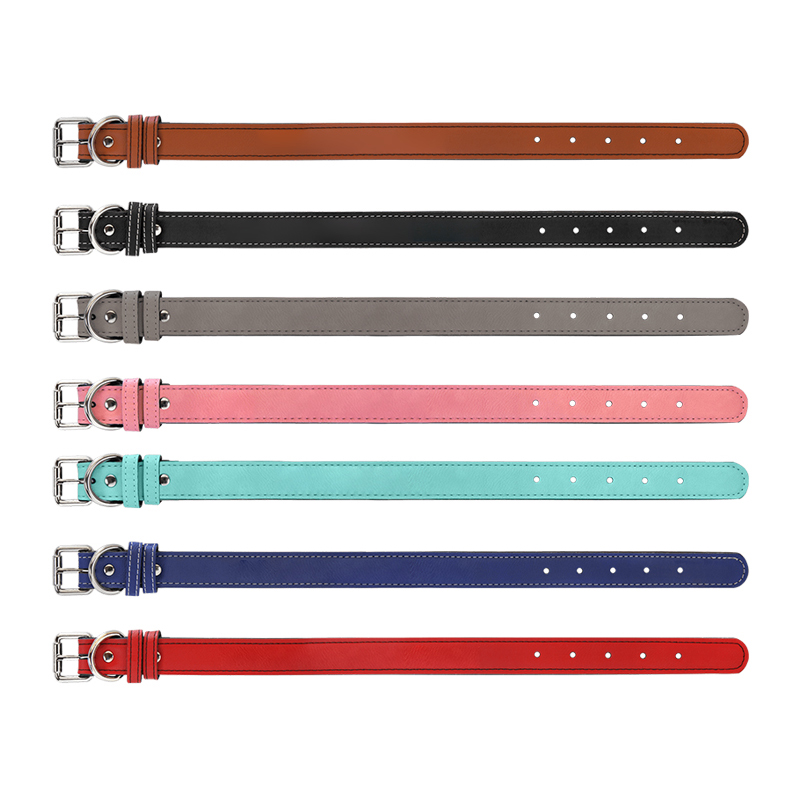 15' x 3/4' Leatherette Pet Collars